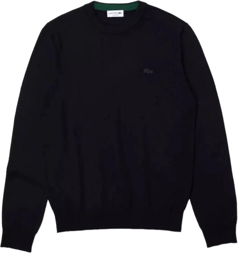 Lacoste Iconisch Krokodil Logo Crew Neck Sweatshirt Blue Heren - Foto 2