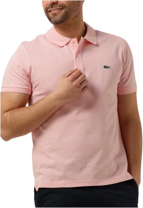 LACOSTE Heren Polo's & T-shirts Original L 12.12 Poloshirt Slim Fit Lichtroze - Foto 17