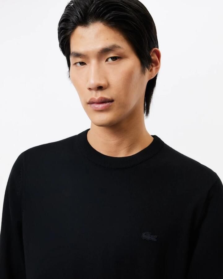 Lacoste Comfortabele en stijlvolle heren pullover Black Heren