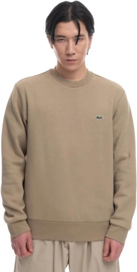 Lacoste Heren sweatshirt van biologisch katoen Sh9608 CB8 Brown Heren - Foto 6