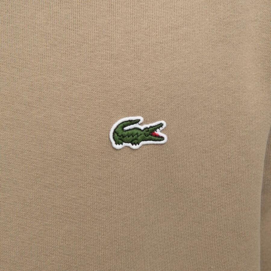 Lacoste Heren sweatshirt van biologisch katoen Sh9608 CB8 Brown Heren
