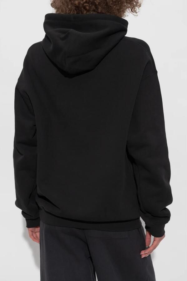 Lacoste Zwarte Hoodie Loose Fit Sweater Black Heren - Foto 4