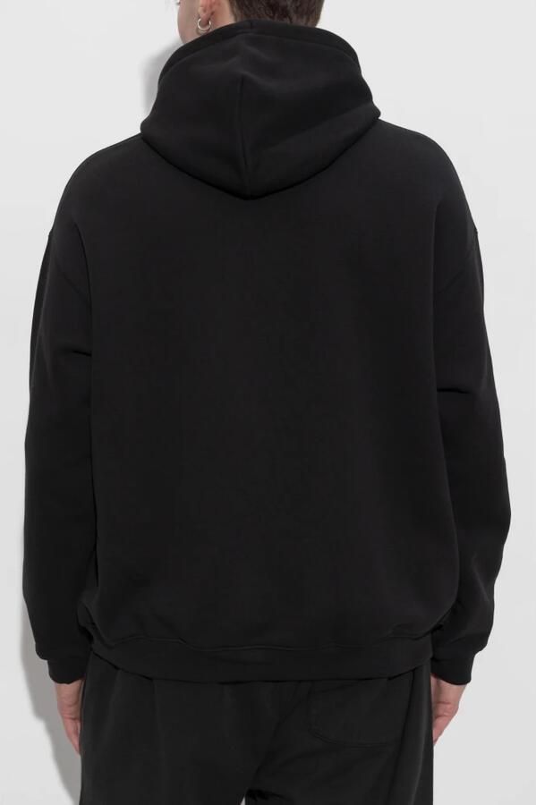 Lacoste Zwarte Hoodie Loose Fit Sweater Black Heren - Foto 6