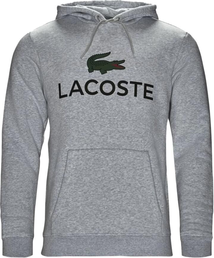 Lacoste Hoodie Grijs Regular Fit Gray Heren - Foto 4