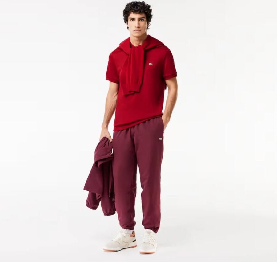 Lacoste Iconische Cotton Pima Polo in Dierse Kleuren Red Heren - Foto 4