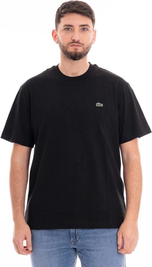Lacoste Short Sleeved Crew Neck T-shirts Kleding black maat: S beschikbare maaten:S M L XL XXL - Foto 20