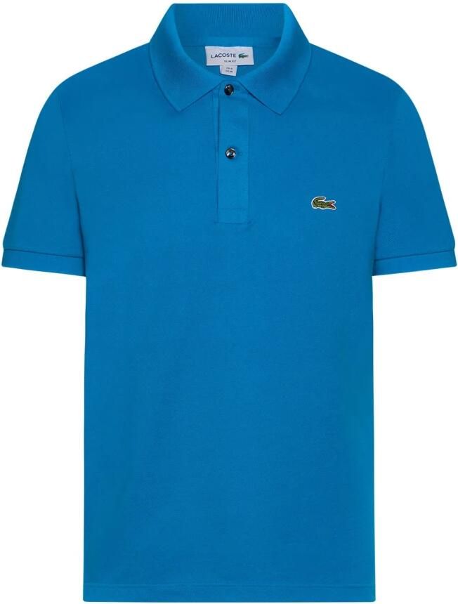 LACOSTE Heren Polo's & T-shirts 1hp3 Mens S s Polo 12 Lichtblauw - Foto 5