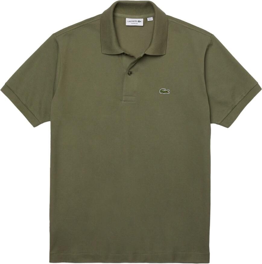 Lacoste Groene polo met korte mouwen Classic Fit Green Heren - Foto 7