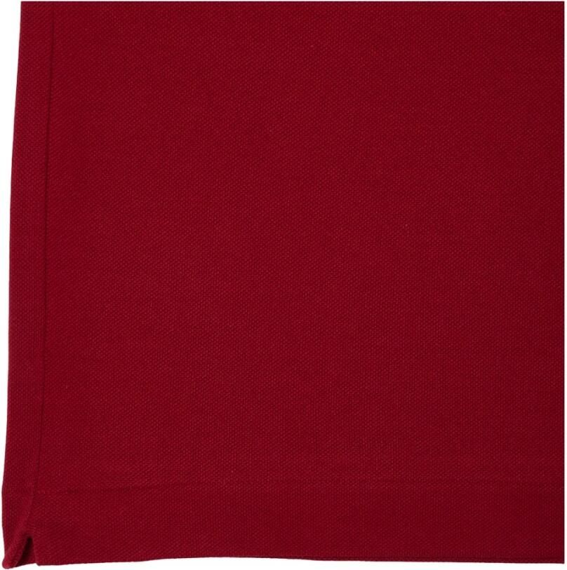Lacoste Klassieke Katoenen Polo met Moeder van Parel Knopen Red Heren - Foto 7