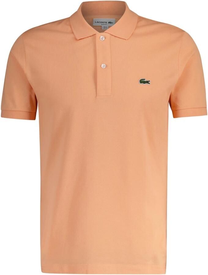 Lacoste Classic fit poloshirt met labelapplicatie
