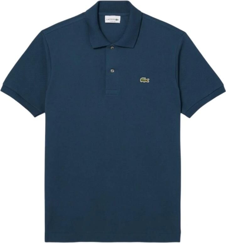 Lacoste Regular fit poloshirt met labelpatch model 'CORE PIQUE'