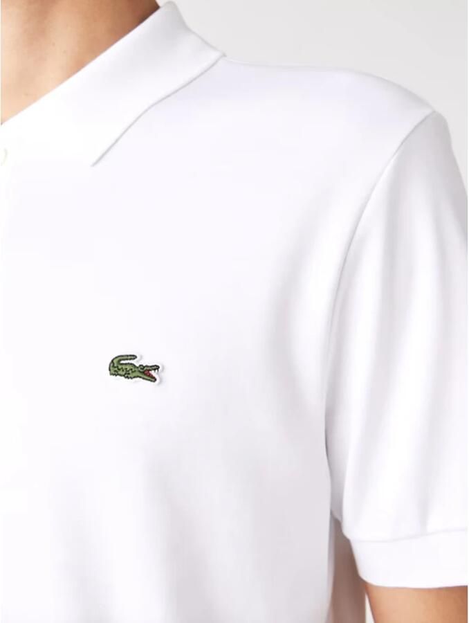 Lacoste Poloshirt Jersey met klassiek -krokodilborduursel op borsthoogte - Foto 1