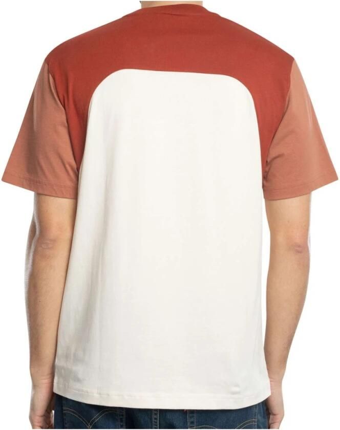 Lacoste Kleur Blok Katoenen T-shirt Multicolor Heren - Foto 3