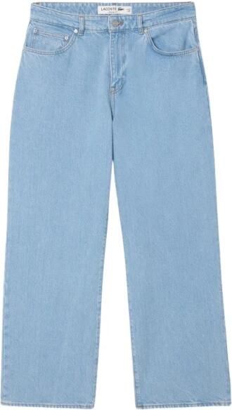Lacoste Rechte snit biologische katoenen jeans Blue Heren - Foto 5