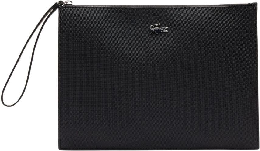 Lacoste Moderne Clutch met Band Black Dames