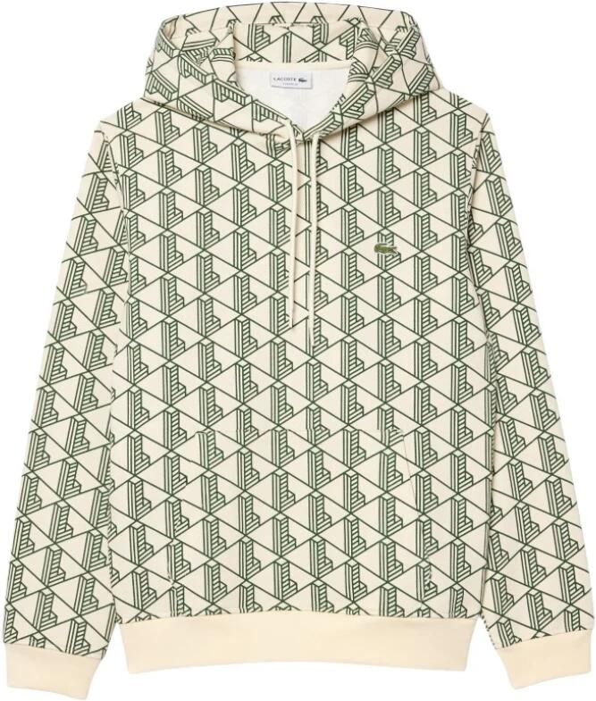 Lacoste Monogram Hoodie Sweatshirt Multicolor Heren - Foto 6
