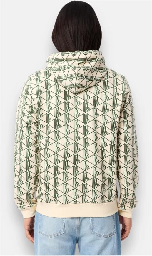 Lacoste Monogram Hoodie Sweatshirt Multicolor Heren - Foto 5