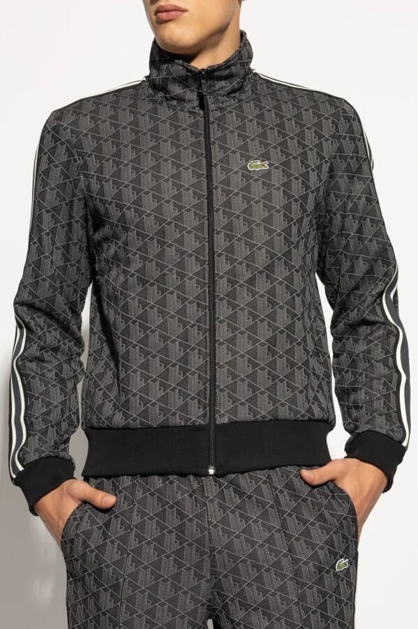 Lacoste Trainingsjack Paris Zip-Up Jacquard Trainingsjack - Foto 5