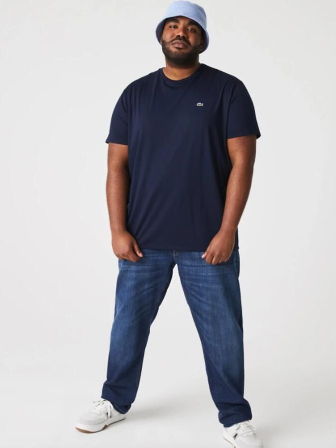 Lacoste Short Sleeved Crew Neck T-shirts Kleding marine maat: M beschikbare maaten:S M - Foto 9