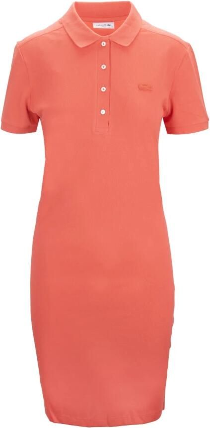 Lacoste Jerseyjurk Polojurk slim fit stretch midilengte knielange zomerjurk - Foto 4