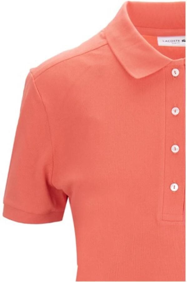 Lacoste Jerseyjurk Polojurk slim fit stretch midilengte knielange zomerjurk - Foto 2