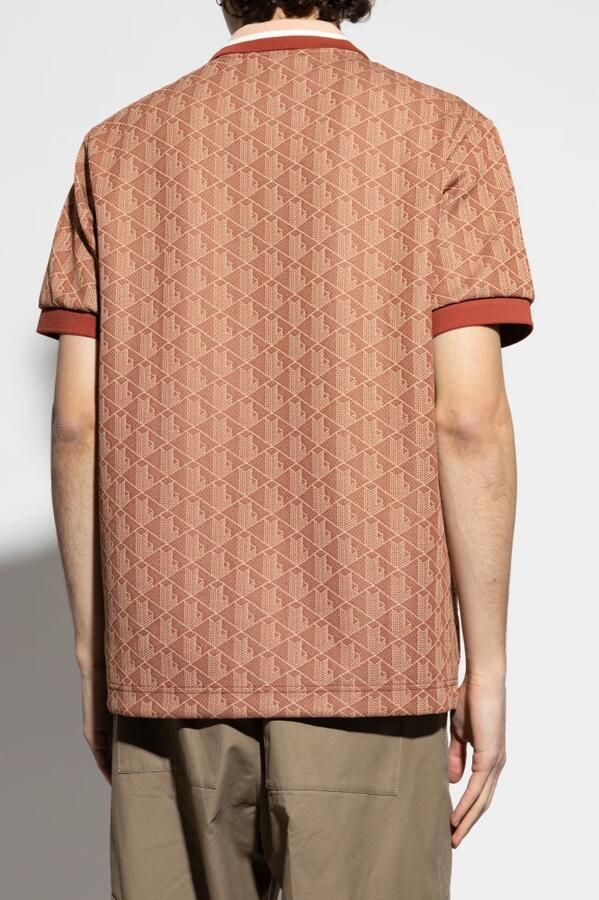 Lacoste Klassieke Herziene Groene T-shirts en Polos Green Heren - Foto 4