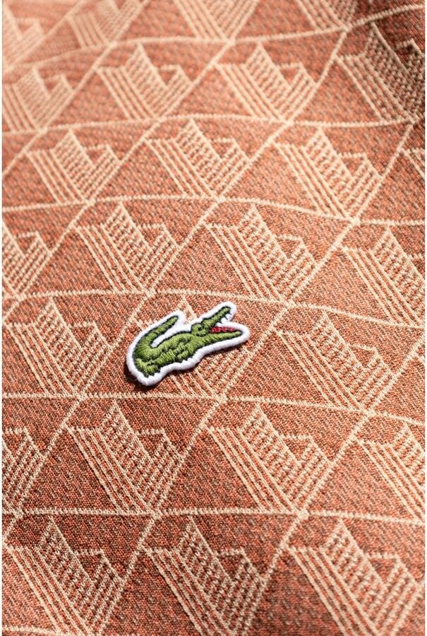 Lacoste Klassieke Herziene Groene T-shirts en Polos Green Heren