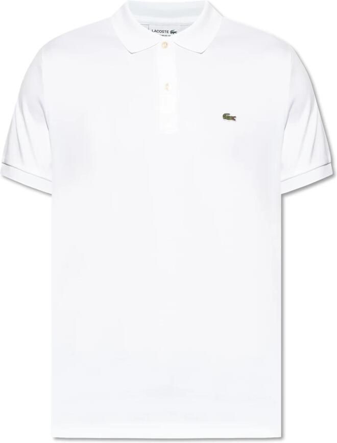 Lacoste Poloshirt Jersey met klassiek -krokodilborduursel op borsthoogte - Foto 4