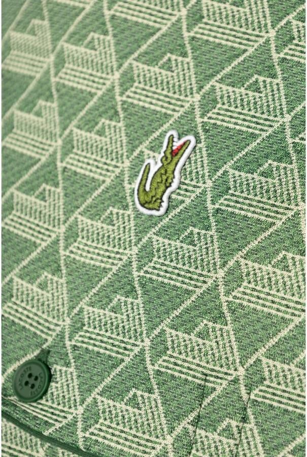Lacoste Polo met logopatch Green Heren