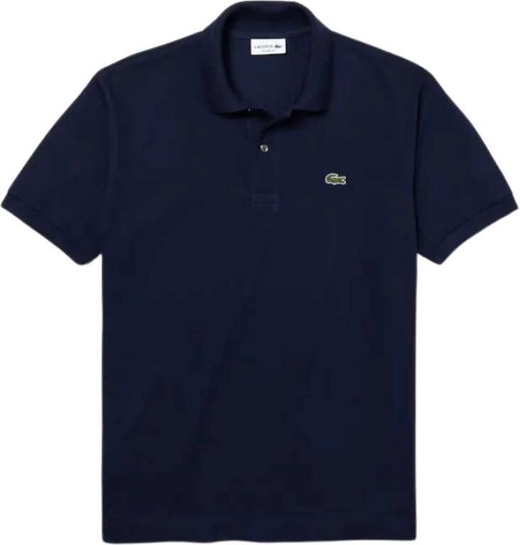LACOSTE Heren Polo's & T-shirts 1hp2 Men Long Sleeved Best Polo Donkerblauw - Foto 14