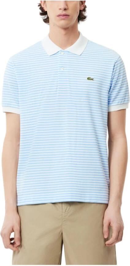 Lacoste Gestreept katoenen poloshirt voor heren Multicolor Heren - Foto 3