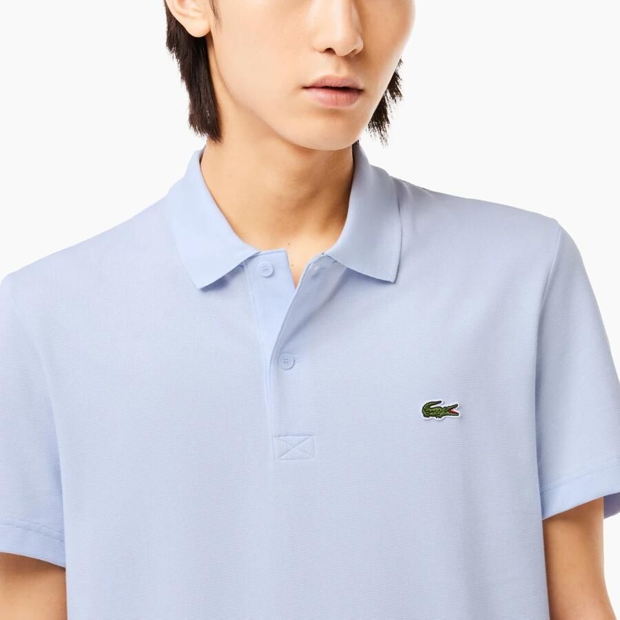 Lacoste Iconische Polo voor Onberispelijke Stijl Blue Heren