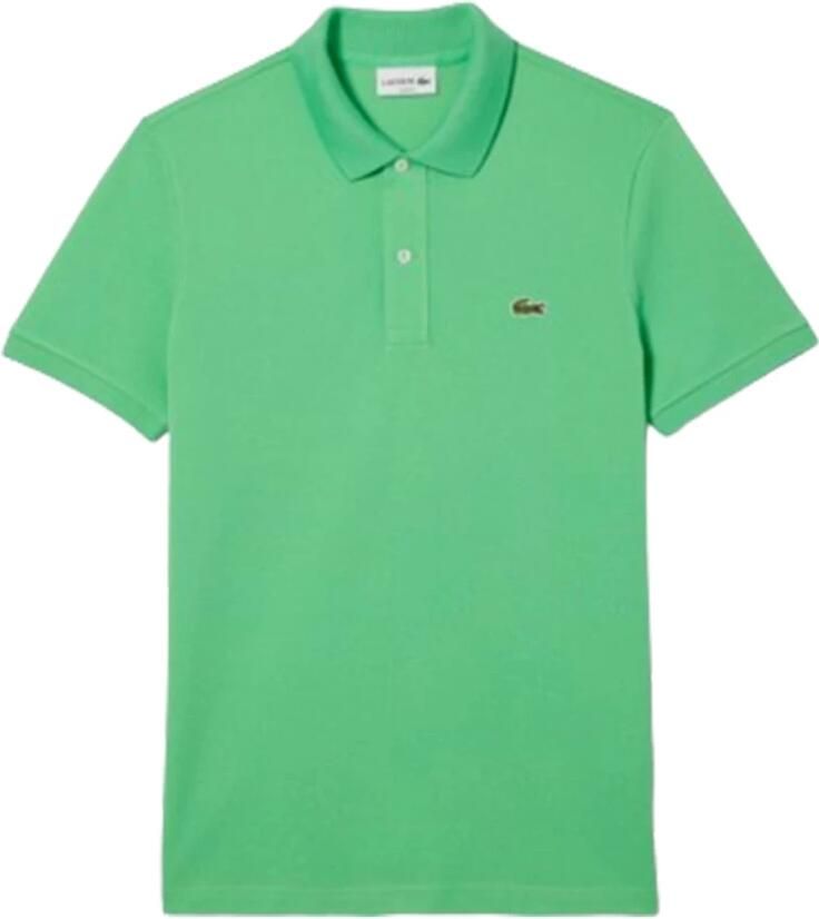 Lacoste T-shirt Poloshirt Pique Mid Groen - Foto 3