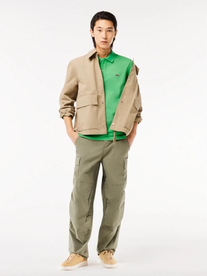 Lacoste T-shirt Poloshirt Pique Mid Groen - Foto 2