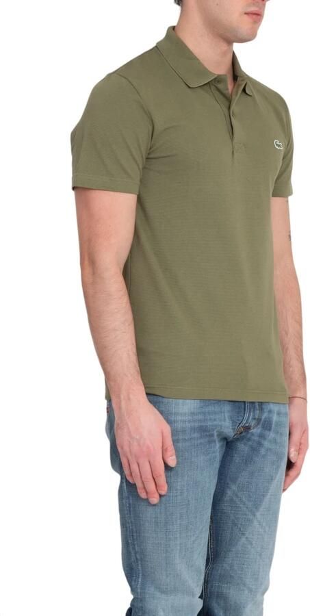 LACOSTE Heren Polo's & T-shirts Original L 12.12 Poloshirt Slim Fit Olijf - Foto 6
