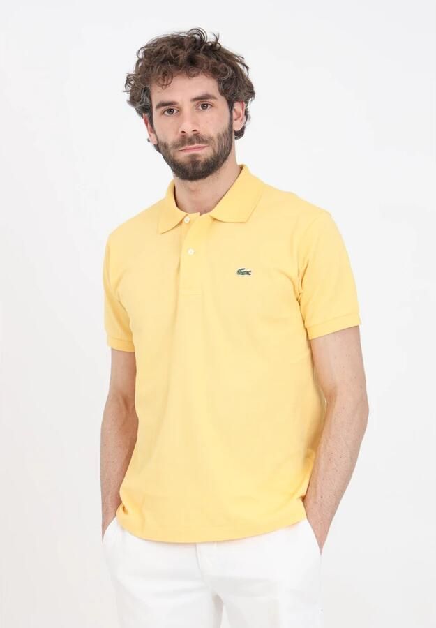 Lacoste Klassieke Fit Polo Shirt Geel Yellow Heren - Foto 2