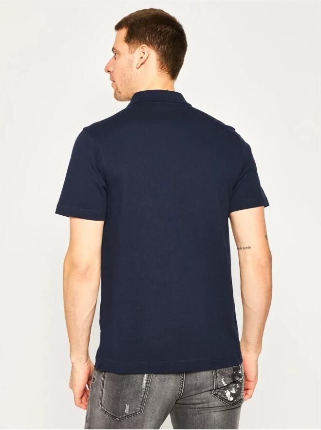 Lacoste Regular Fit Polo Shirt Blauw Blue Heren