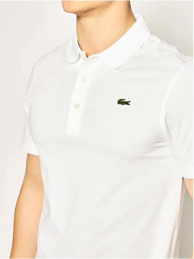 Lacoste Regular Fit Polo Shirt White Heren - Foto 2