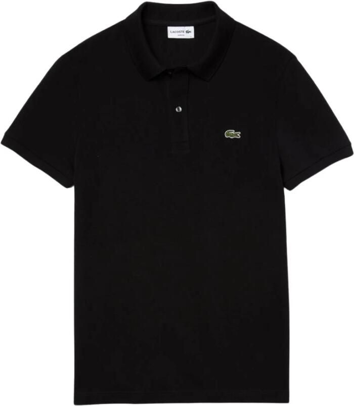 Lacoste Regular Fit Polo Shirt Zwart Black Heren