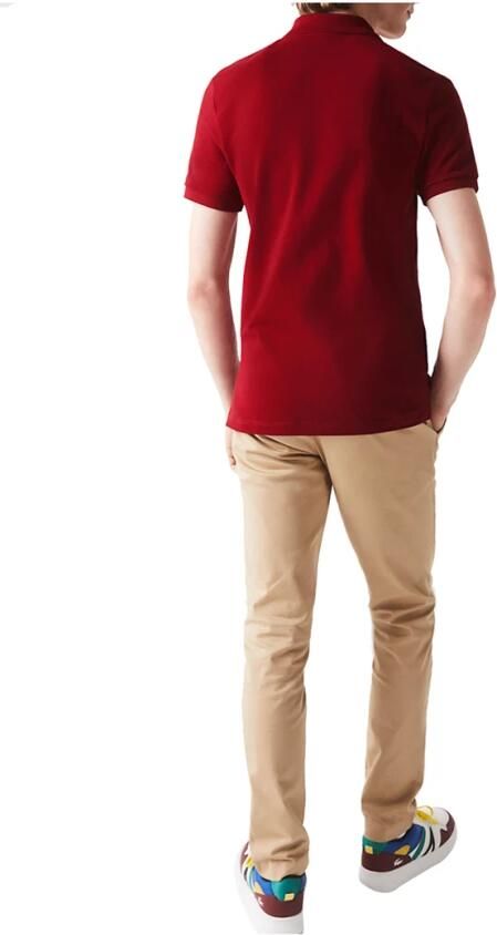 Lacoste Klassieke Katoenen Polo met Moeder van Parel Knopen Red Heren - Foto 13