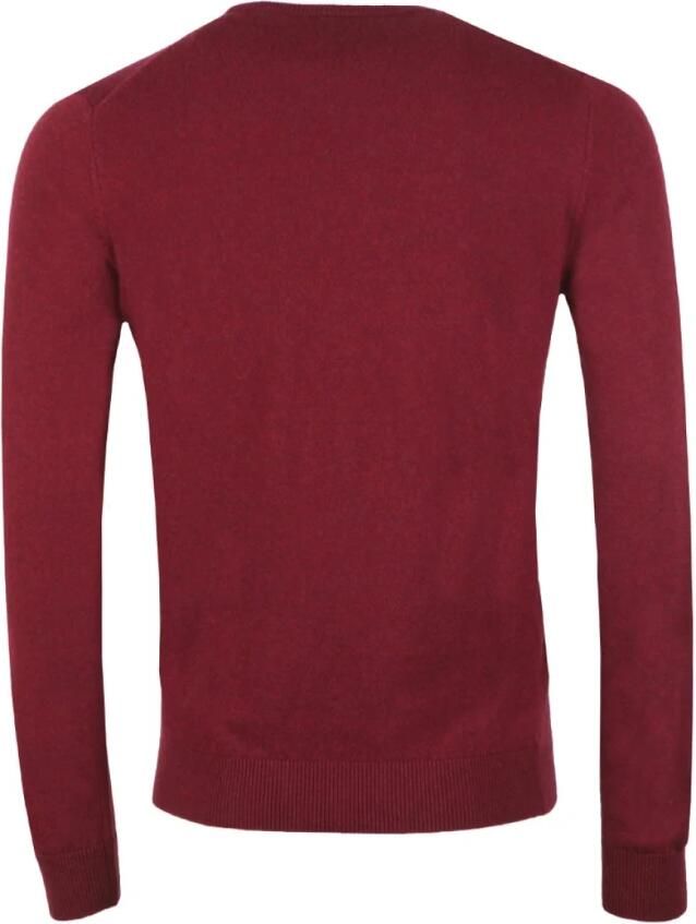 Lacoste Rode Wol Pullover Regular Fit Trui Red Heren - Foto 2
