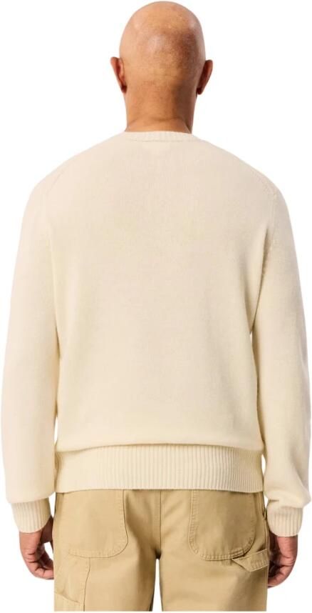 Lacoste Crème Crew Neck Sweater Essential Beige Heren - Foto 7