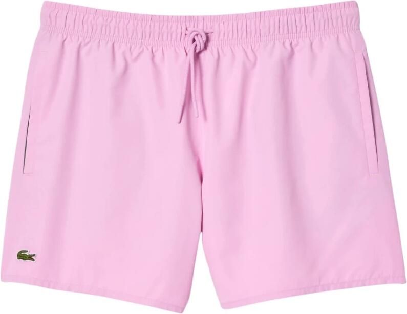 Lacoste Zwembroek met logopatch model 'Basic' - Foto 4