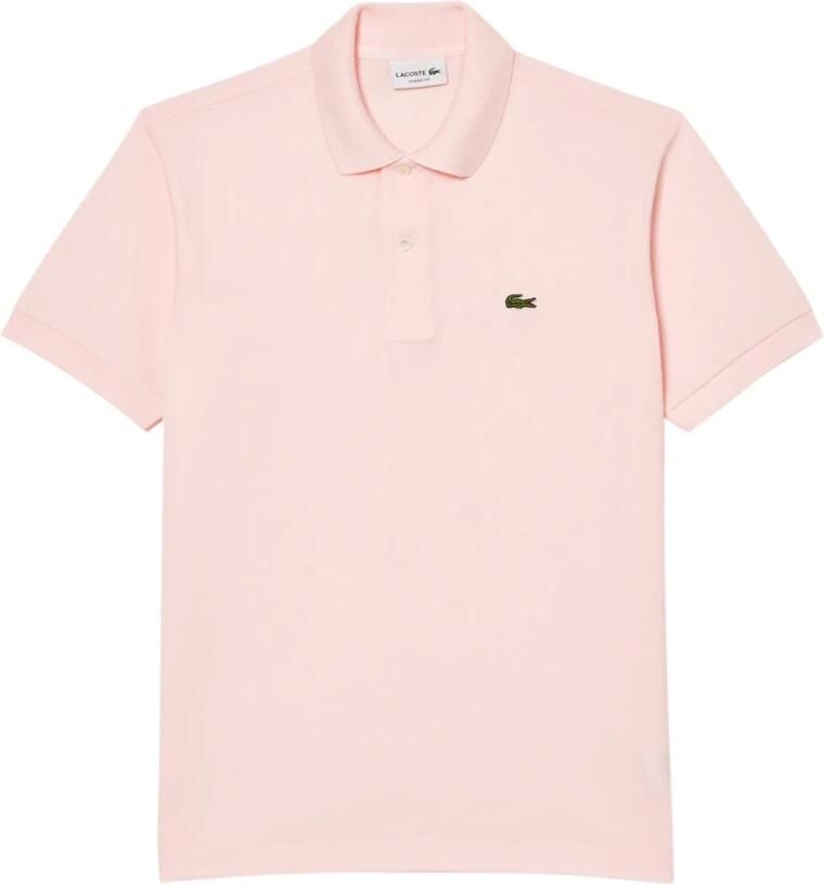LACOSTE Heren Polo's & T-shirts Original L 12.12 Poloshirt Slim Fit Lichtroze - Foto 7