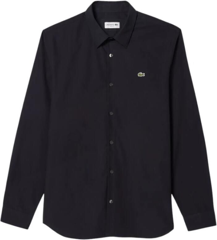 Lacoste Overhemd met lange mouwen OBERHEMDEN met -logo op borsthoogte