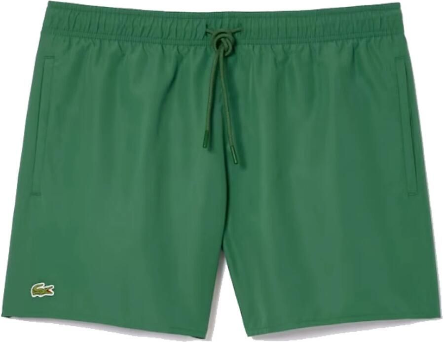 LACOSTE Heren Zwembroeken 1hm1 Men's Swimming Trunks 1121 Groen - Foto 6