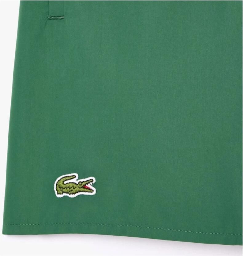 LACOSTE Heren Zwembroeken 1hm1 Men's Swimming Trunks 1121 Groen - Foto 4