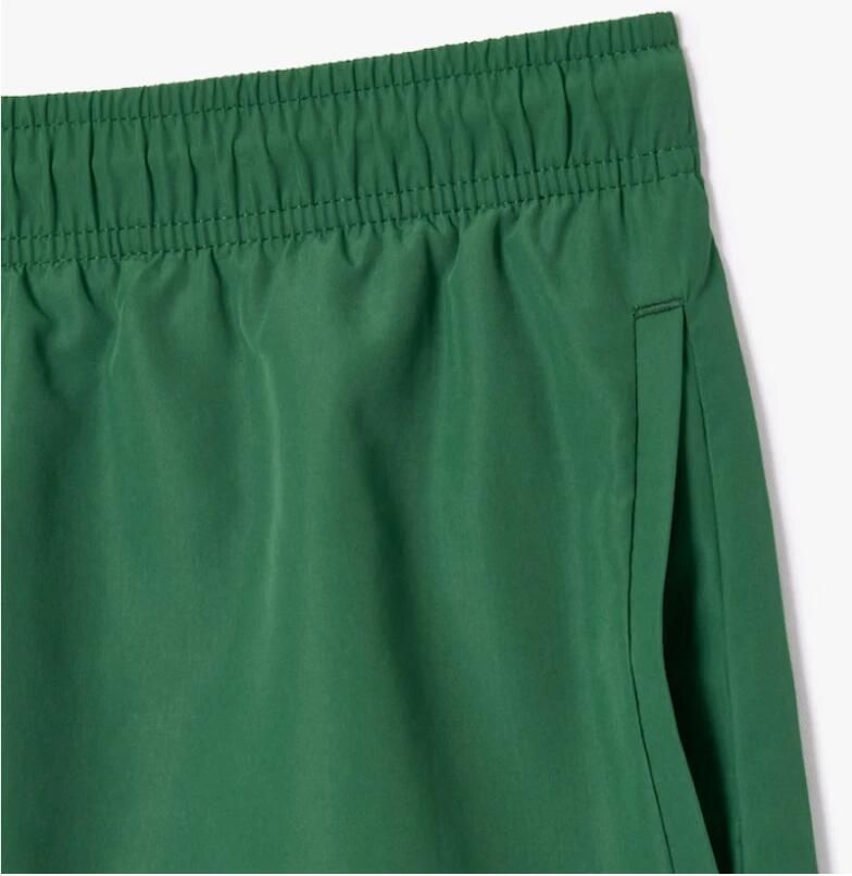 LACOSTE Heren Zwembroeken 1hm1 Men's Swimming Trunks 1121 Groen - Foto 5