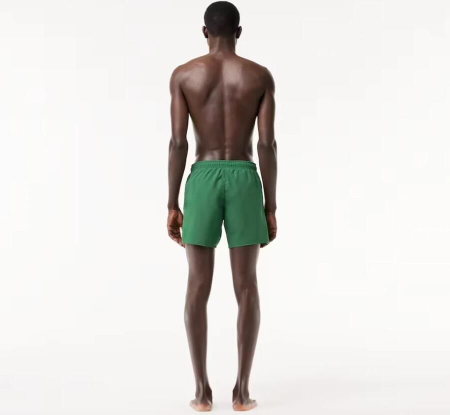 LACOSTE Heren Zwembroeken 1hm1 Men's Swimming Trunks 1121 Groen - Foto 3