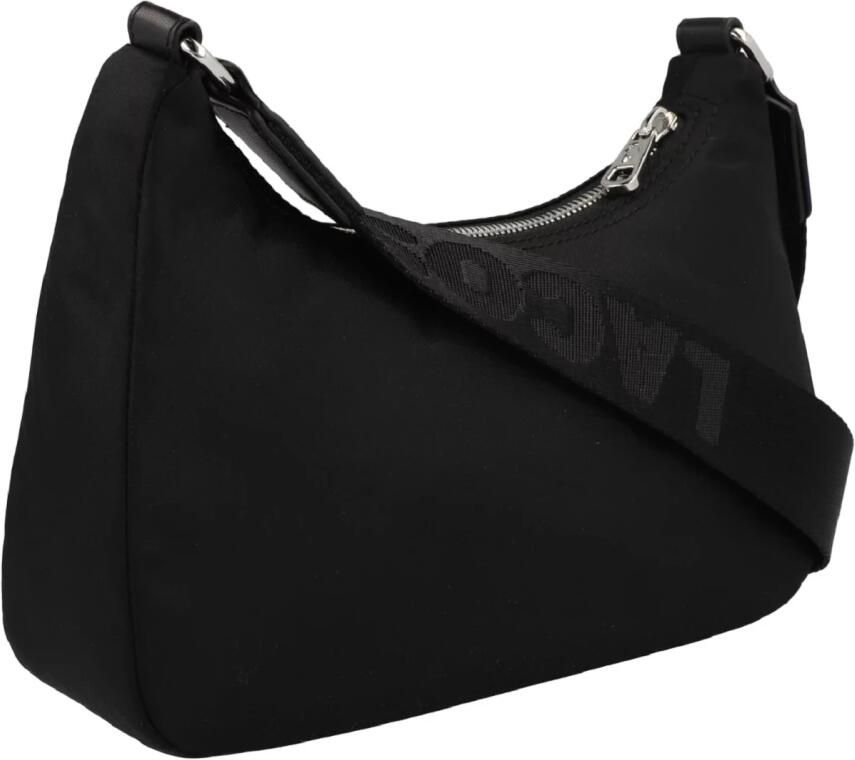 Lacoste Hobo bags Active Nylon Shoulder Bag in zwart - Foto 3